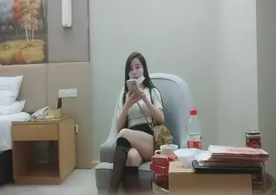 Sexy long-haired beauty in a hip skirt, deep throat blowjob with head pressed, sideways fucked hard, massaged and continued
