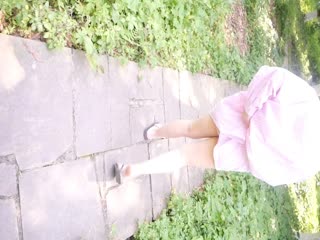Weibo Internet celebrity girl tender sister [Meng Meng's milk flower &amp; girlfriend] rarely show face lively park outing vacuum exposure set 54P video 1V