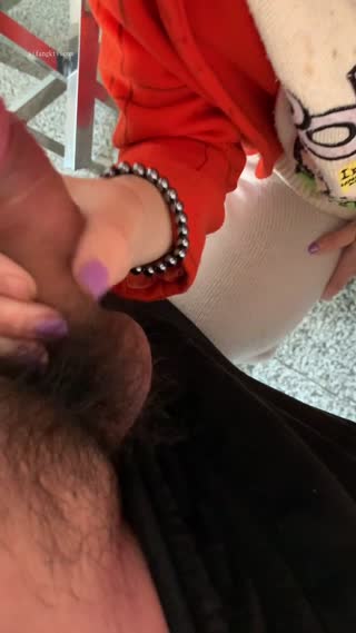 Heavy leak ㊙️ The latest Twitter blogger Atun made an appointment with a plump goddess from a good family to have a blowjob in the corridor, kneeling and licking without a condom, fucking the best pink hole, oral cum swallowing