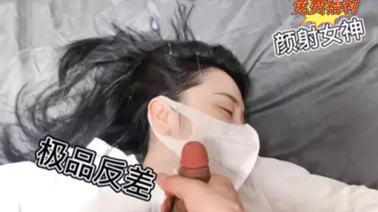 Facial goddess extreme contrast turns out the goddess is so slutty