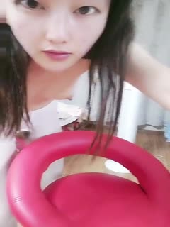 Fun outfit [Ten Seventh Senior Sister] White silk legs and high heels, standing and holding the waist from behind, switching to the riding position on the bed, actively stroking up and down