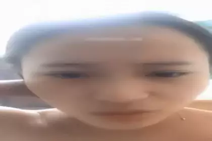 Young couple shows their faces on live broadcast of sex. The beautiful wife is anxious to make love. The husband is not in a hurry and drinks a little gas and says that if he doesn't come, he will change someone else.