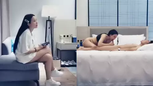 9 total Tanhua-make an appointment with a pure and beautiful girl in white clothes to have sex in the hotel in 69 position