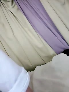 gcKU Extremely slutty woman masturbates violently, with open crotch black stockings and high heels, using props to blow up her anus, fingering a fake dick, inserting it into both holes, riding and stroking it, and getting to orgasm with white juice