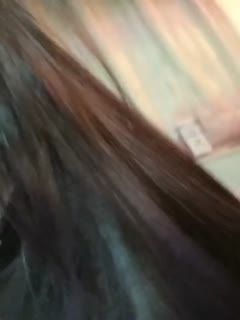 The masked young woman rubbed her clitoris through her stockings and her vaginal fluid flowed out