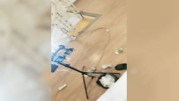 Double ponytail sister was lewd headgear male Yan shot a chest rest for a while to fight a gun episode 01