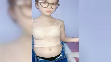 girl with glasses and no makeup has sex with her boyfriend without a condom. She is pressed on the head by her boyfriend and deep throated. Her pussy is so tender and wet. Episode 01