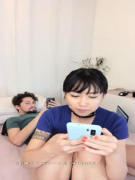 Small fish SpicyXchan sexy young woman and foreigner boyfriend snapped, vibrator masturbation 69 blowjob upper riding dry two shots