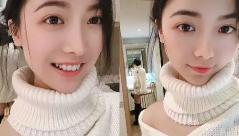 Beautiful legs girlfriend stockings and long boots the most beautiful sex outflow - oral sex after entering various positions bang bang cum perfect face