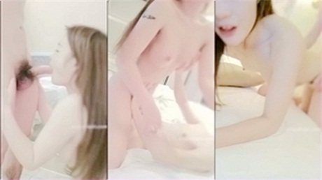 The best model part-time prostitute and the rich hotel room in various positions to have sex and swallow cum
