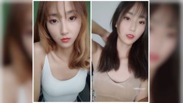 The new beauty anchor Yu Miaomiao was trained by her wolf friends not long after she went to the adult entertainment industry. She showed her face, black stockings, seductively kneaded her breasts and played with her pussy, with a vibrator stuffed inside and moaning
