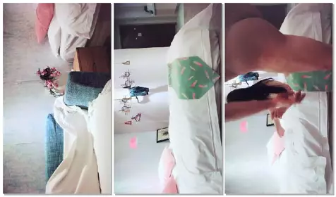 Wenxuan Tanhua made an appointment with a long-legged girl in a pink coat, kissed her with tongue, pushed aside her panties, touched her pussy, and then had a 69 blowjob and then had a strong thrust