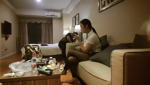 Saobao's secret rejuvenation technique_Essential oil back massage and passionate love