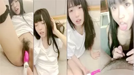 Snake tongue rabbit tooth sister dating rich client was fucked and face shot with semen