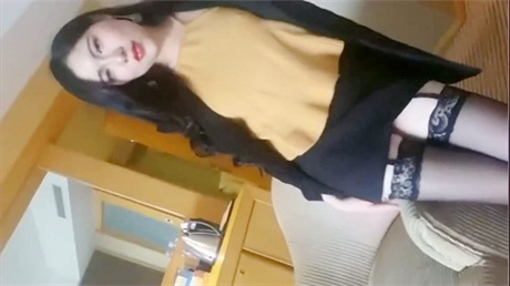 Black silk beautiful legs snake goddess