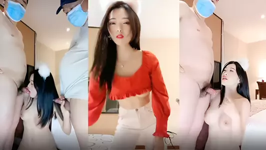 [Two men 3P] The real bitch is coming! I haven't seen such a bitch for many years, and she was fucked by two men 3P 1