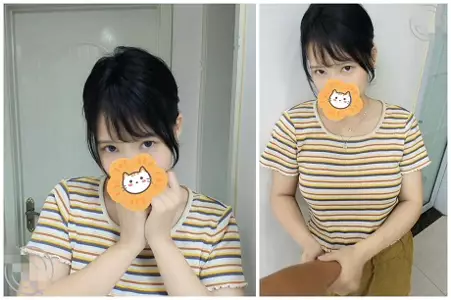 [Original domestic incest] The shaved niece, under the master's training, the contrast is extreme, and she is fucked wildly in the hotel until she trembles
