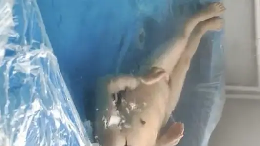 Original real shot of mother-son incest. Taking a bath and then having sex and finally swallowing cum