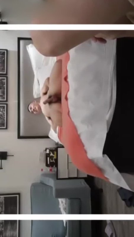 Touching breasts, kissing, 69 blowjob, riding and fucking hard, and there is an old man watching next to her