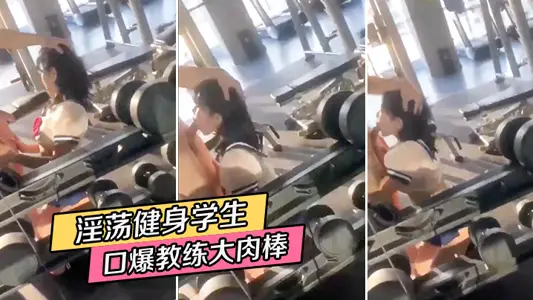 Slutty student blowjobs her coach's cock