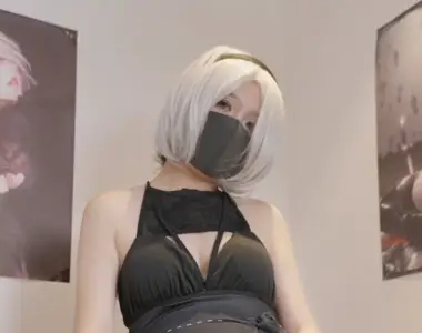 Hashimoto Kana.Cosplay 2B Extra
