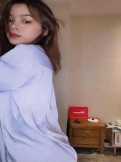 Live broadcast slim sexy beautiful tattoo anchor snapped inside shot...