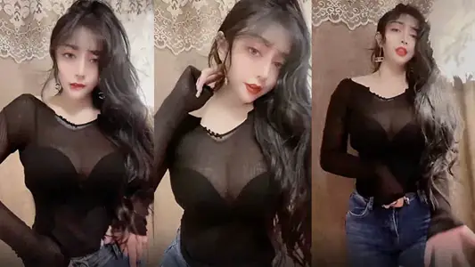 Sexy young woman dance to tempt you oh