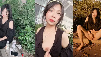 Bitches contrast spirit little sister was turned into a servile bitch outdoor leak pull force masturbation drink urine slap