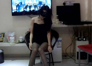 Black silk girlfriend is really a human stunner