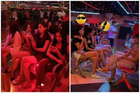 Chengdu large dance hall group p fornication record! Rubbing the chest and digging the hole, pulling the pipe and piling the scene to go crazy!