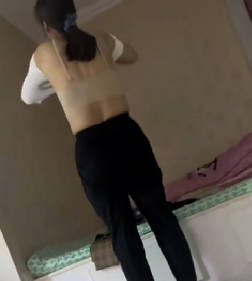 Mom bought new clothes and showed them to me.