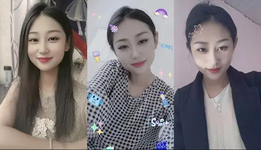 Hunan Changsha Liangjia Young Woman [Wang Huishan] Home Selfie Outflows, Showing Her Selfie in Front of the Camera