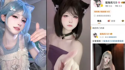 The whole network 3 million powder coser Yao rabbit Ji sex addiction scandal! Men and women eat carnival video outflow!