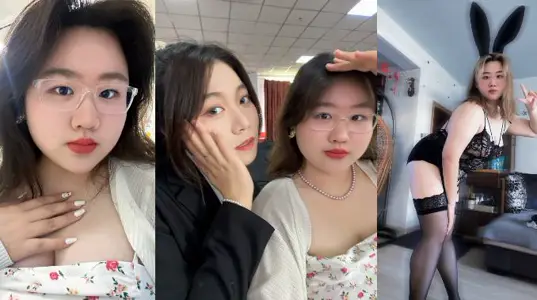 Anhui Agricultural University E-milk contrast glasses Niang Xuemei [Cheng Lingna] was extremely eager for the explosive exercise of the big chicken bar, and the video of the gun was leaked out by love rat.