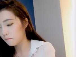 SAO Qi little sister live hot sex, wet body wheezing climax!