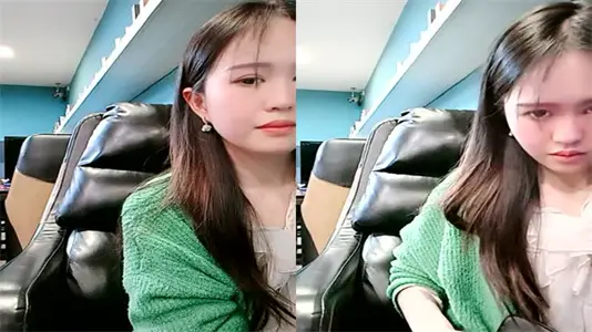 Black Silk High-heeled man show Funny Women's Internet Cafe Toilet Cubicle Lust Teasing Honey Cave Self-picking Climax Record