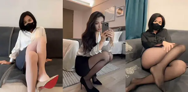 Welfare Ji Meimei [Big Li loves to eat Mao Chestnut's Page] VIP welfare, high-heeled and long-legged Yujie is full of teasing and temptation at three o'clock.