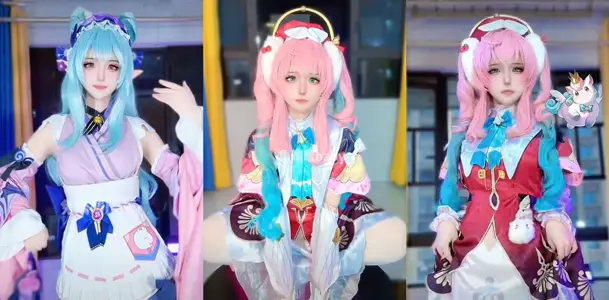 Shake the sound of the second element net red [rabbit sunny sunny] custom private shot hot outflow, super beautiful girl big lewd cheap SAO dance, hot posture detonated taboo desire